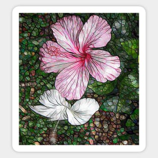 Fabulous hibiscus Sticker
